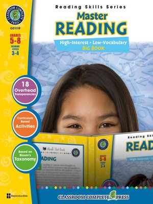 cover image of Master Reading Big Book